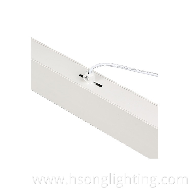 Suspended Trimless Linear Light 1200Mm 4Ft Modern Dersign Led Linear Light Recessed Linkable Ceiling Light Design 45W